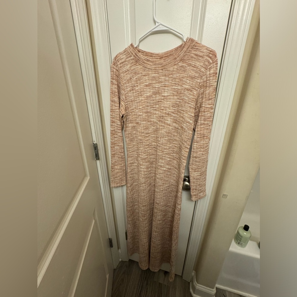 Old navy pink long sleeve dress